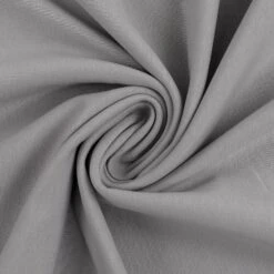 European Cotton Elastane Jersey, Solid, Oeko-Tex, Grey