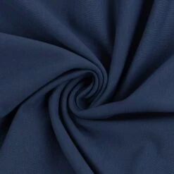 European Knit, Oeko-Tex French Terry, Solid, Denim Blue