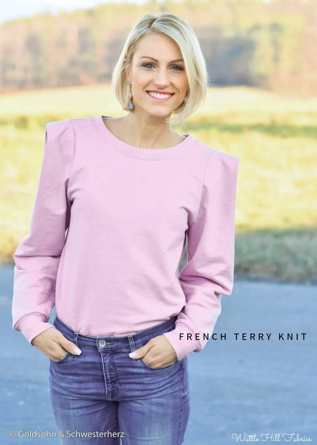 European Knit, Oeko-Tex French Terry, Solid, Olive 4 European Knit, Oeko-Tex French Terry, Solid, Olive - Image 4