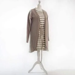 European Knitted Brushed Cotton, Mid Weight, Light Ochre -Tailor Supplies Sales 2024 3671 6