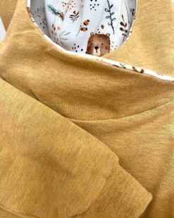 *REMNANT 63cm* European Jogging Sweater Knit, Oeko-Tex, Melange Oatmeal -Tailor Supplies Sales 2024 3765 3