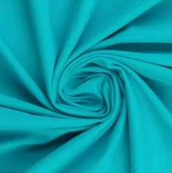 European Jogging Sweater Knit, Oeko-Tex, Solid, Aqua