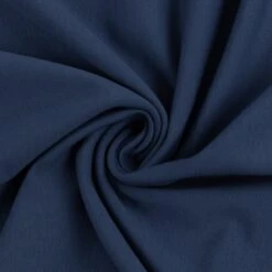 European Jogging Sweater Knit, Oeko-Tex, Solid, Denim Blue