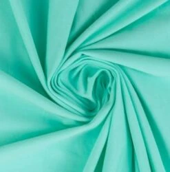 European Cotton Elastane Jersey, Solid, Oeko Tex, Minty Aqua