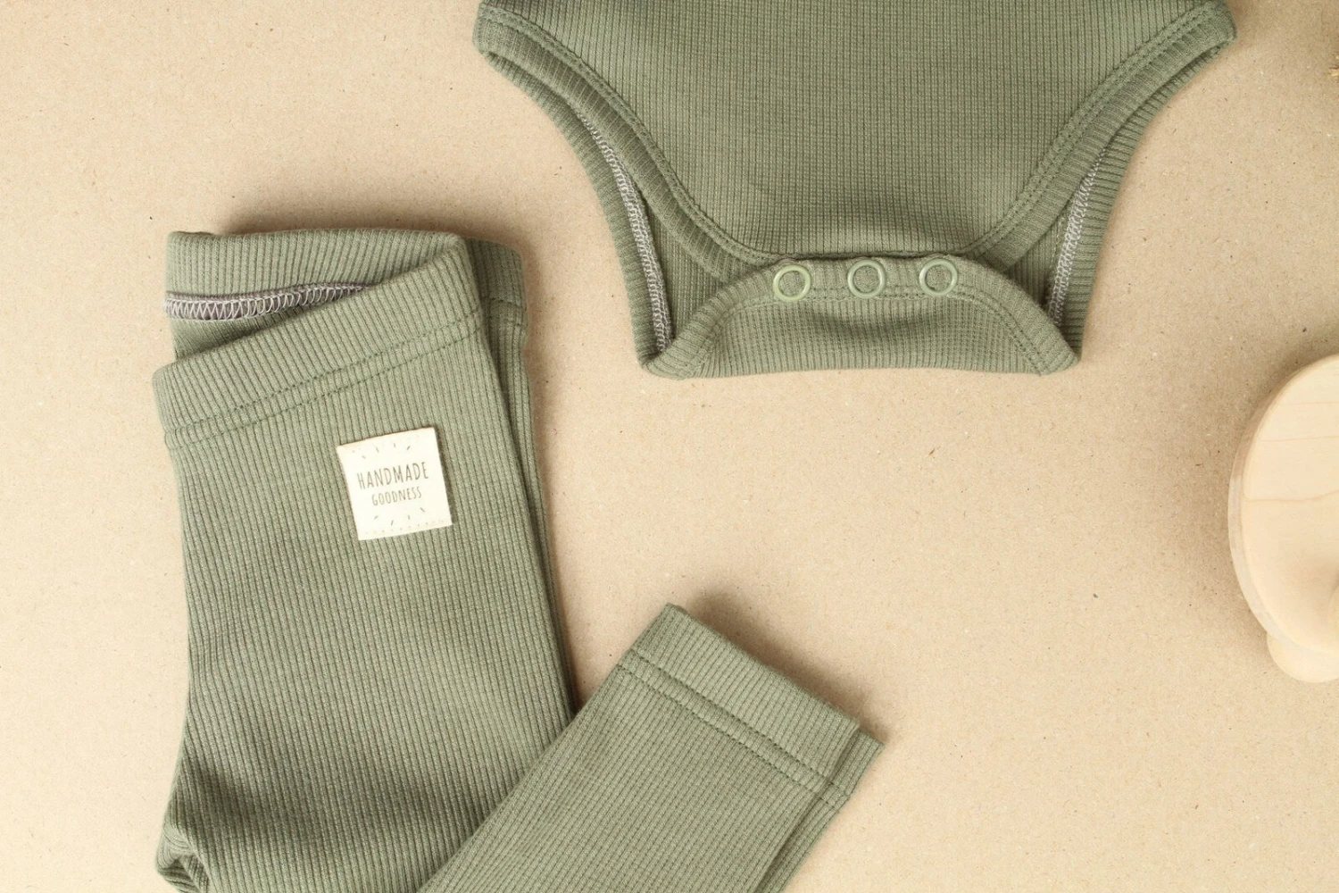 Elvelyckan Design, Oeko-Tex, Ribbed Knit, Grey 3 Elvelyckan Design, Oeko-Tex, Ribbed Knit, Grey - Image 3