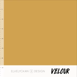 Elvelyckan Design, Oeko-Tex, Velour, Gold