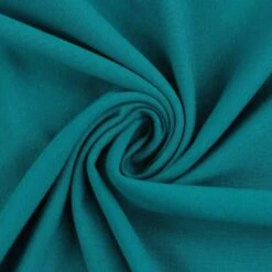 European Cotton Elastane Jersey, Solid, Oeko-Tex, Petrol