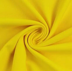 European Viscose Elastane Jersey Knit, Oeko-Tex, Solid Yellow