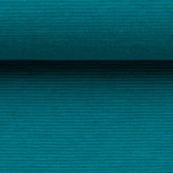 European Cotton Elastane Jersey, Oeko-Tex, 1mm Stripes Teal/Petrol