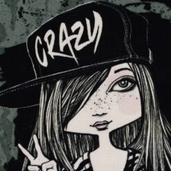 European Knit, French Terry, Oeko-Tex, Panel 74cm Skater Girl Grey 10 European Knit, French Terry, Oeko-Tex, Panel 74cm Skater Girl Grey -Tailor Supplies Sales 2024 5016 4