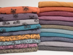 European Alpine Fleece Sweater Knit, Melange Ochre -Tailor Supplies Sales 2024 5288 2