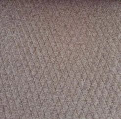 European Quilted Knit, Diamonds, Melange Putty