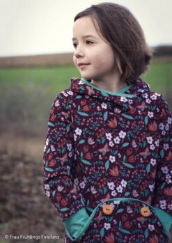 *REMNANT 124cm* European Knit, Oeko-Tex French Terry, Meadow Clay -Tailor Supplies Sales 2024 5589 4