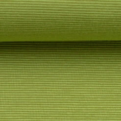 European Cotton Elastane Jersey, Oeko-Tex, 1mm Stripes Kiwi/Khaki Green