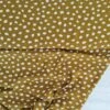 European Woven Viscose, Oeko-Tex, Dots Brass White