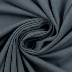 *REMNANT 140cm* European Woven Viscose, Oeko-Tex, Dark Grey
