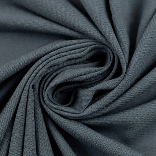 *REMNANT 140cm* European Woven Viscose, Oeko-Tex, Dark Grey -Tailor Supplies Sales 2024 6543