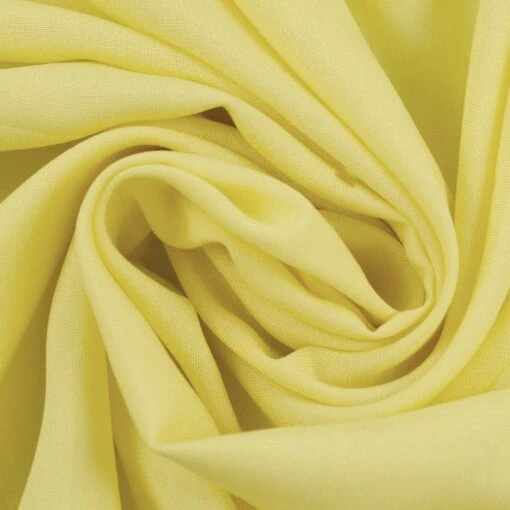 European Woven Viscose, Oeko-Tex, Sunny Yellow -Tailor Supplies Sales 2024 6545