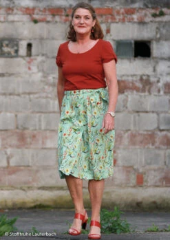 *REMNANT 59cm* European Viscose Silky, Oeko-Tex, Frieda Aqua -Tailor Supplies Sales 2024 6606 3