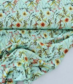 *REMNANT 59cm* European Viscose Silky, Oeko-Tex, Frieda Aqua -Tailor Supplies Sales 2024 6606 4