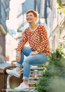 European Viscose Linen Blend, Spots Clay -Tailor Supplies Sales 2024 6682 2