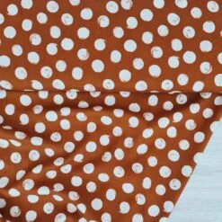 European Viscose Linen Blend, Spots Clay