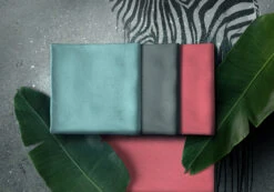 European Cotton Elastane Jersey, Oeko-Tex, Speckles Charcoal/Coral -Tailor Supplies Sales 2024 6708 2