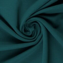 *REMNANT 65cm* European Cotton Elastane Jersey, Solid, Oeko-Tex, Dark Petrol