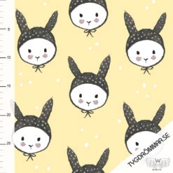 Tygdrommar, GOTS Organic Jersey, Nino Light Yellow