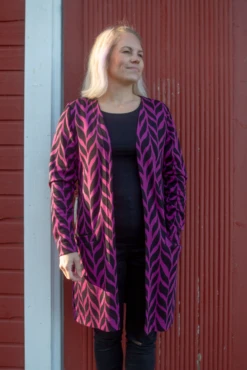 PaaPii Design, GOTS Organic, Jacquard Knit, Plait Purple 19 PaaPii Design, GOTS Organic, Jacquard Knit, Plait Purple -Tailor Supplies Sales 2024 6810 3