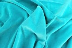 European Fine Pinwale Corduroy, Plain, Light Turquoise