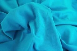 *REMNANT 57cm* European Fine Pinwale Corduroy, Plain, Dark Turquoise