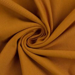European Viscose Blend Ponte, Solid, Golden Ochre