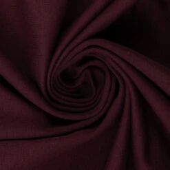 European Jogging Sweater Knit, Oeko-Tex, Solid, Port