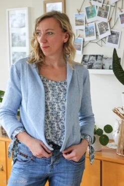 European Knit, Cosy Viscose Knit, Melange Thistle -Tailor Supplies Sales 2024 7142 2