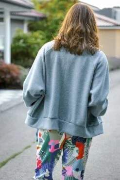 European Knit, Cosy Viscose Knit, Melange Sage -Tailor Supplies Sales 2024 7143 8