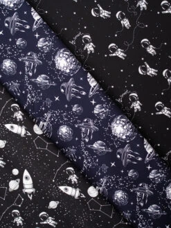 European Knit, Oeko-Tex French Terry, Astronauts Black 8 European Knit, Oeko-Tex French Terry, Astronauts Black -Tailor Supplies Sales 2024 7156 3