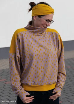 *REMNANT 100cm* European Modal Blend French Terry Knit, Brush Bright Ochre -Tailor Supplies Sales 2024 7301 7