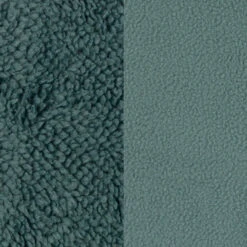 *REMNANT 101cm* European Highland Fleece, Sage/Teal