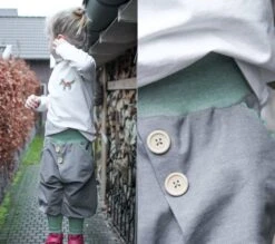 *REMNANT 122cm* European Cotton Elastane Jersey Knit, Oeko-Tex, Denim Look, Pink -Tailor Supplies Sales 2024 7386 6