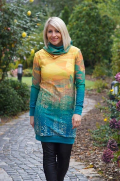 European Modal Blend French Terry Knit, Skyline Petrol -Tailor Supplies Sales 2024 7409 4