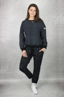 European Knit, Oeko-Tex French Terry, Mesh Charcoal Black 11 European Knit, Oeko-Tex French Terry, Mesh Charcoal Black -Tailor Supplies Sales 2024 7412 2
