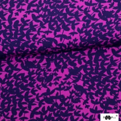 PaaPii Design, GOTS Organic Jersey, Nightingale Purple Storm