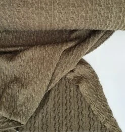 *REMNANT 74cm* European Cable Cardigan Knit, Olive -Tailor Supplies Sales 2024 7486 4