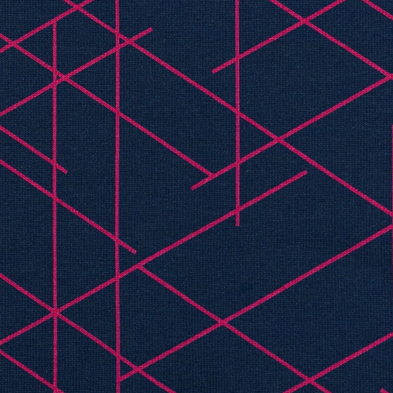 *REMNANT 79cm* European Knit, Oeko-Tex French Terry, Lines Honeysuckle 3 *REMNANT 79cm* European Knit, Oeko-Tex French Terry, Lines Honeysuckle - Image 3