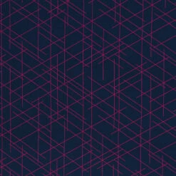 *REMNANT 79cm* European Knit, Oeko-Tex French Terry, Lines Honeysuckle