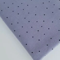 European Cotton Elastane Jersey, Oeko-Tex, Spots Lavender