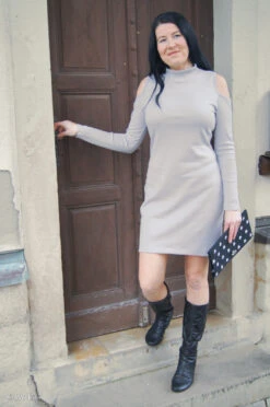 European Fine Ribbed Jersey Knit, Oeko-Tex, Charcoal Grey -Tailor Supplies Sales 2024 8097 3