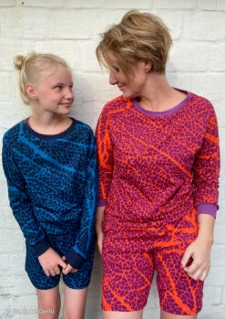 European Cotton Elastane Jersey, Oeko Tex, Coral Dark Blue -Tailor Supplies Sales 2024 8102 3