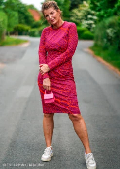 European Cotton Elastane Jersey, Oeko Tex, Coral Dark Blue -Tailor Supplies Sales 2024 8102 5